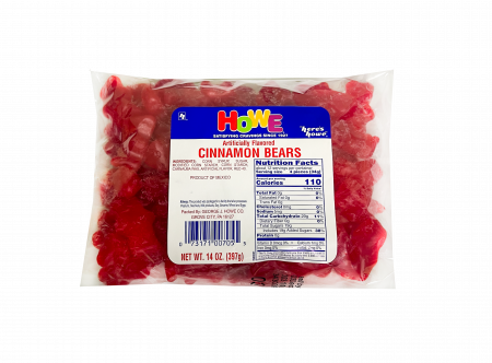 Howe Cinnamon Bears  12/14oz. Case