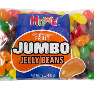 Howe Fruit Jumbo Jelly Beans 12/19 OZ Case
