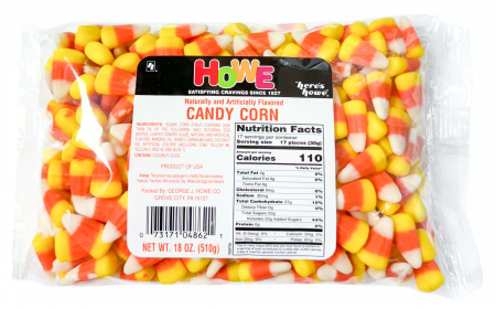 Howe Candy Corn, 6/18 oz. Case