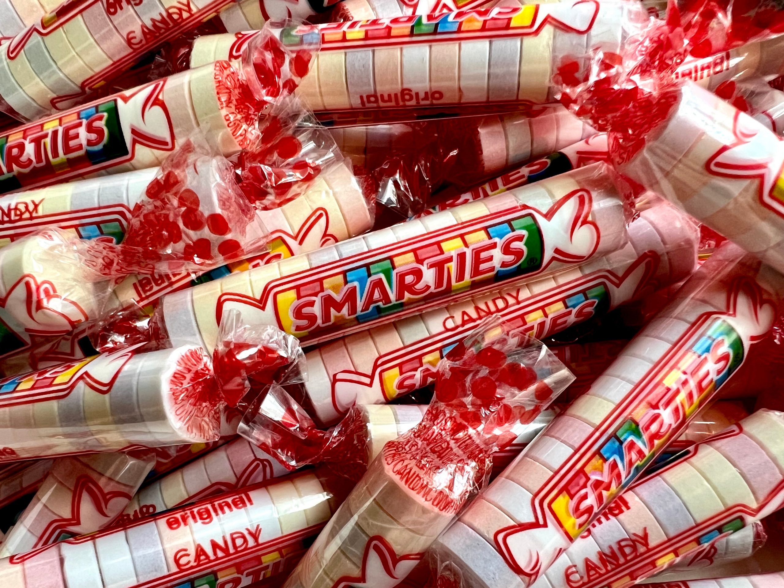 Smarties Candy Rolls 40 LB Case