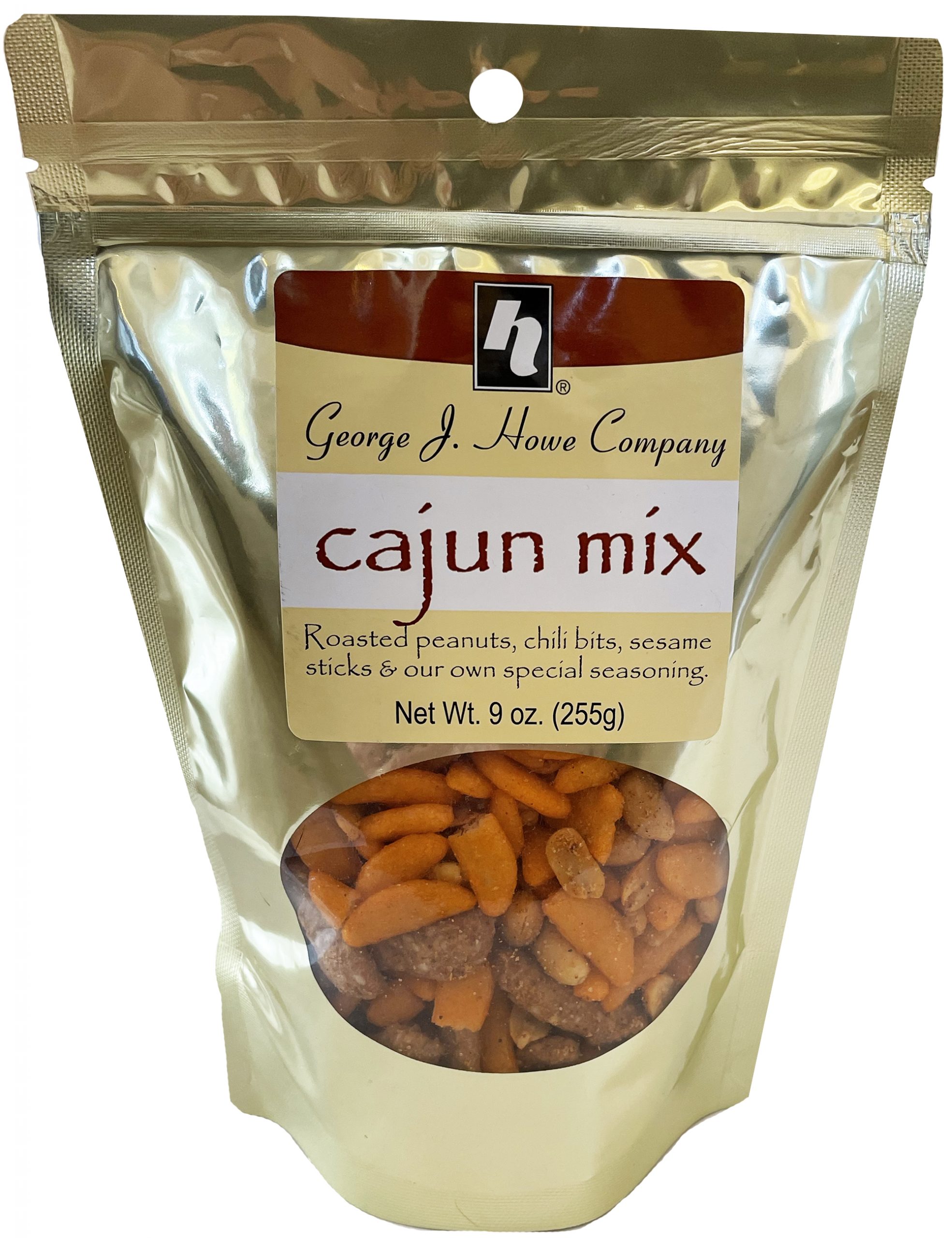 Howe Cajun Mix Trail Mix 6/9 OZ Case