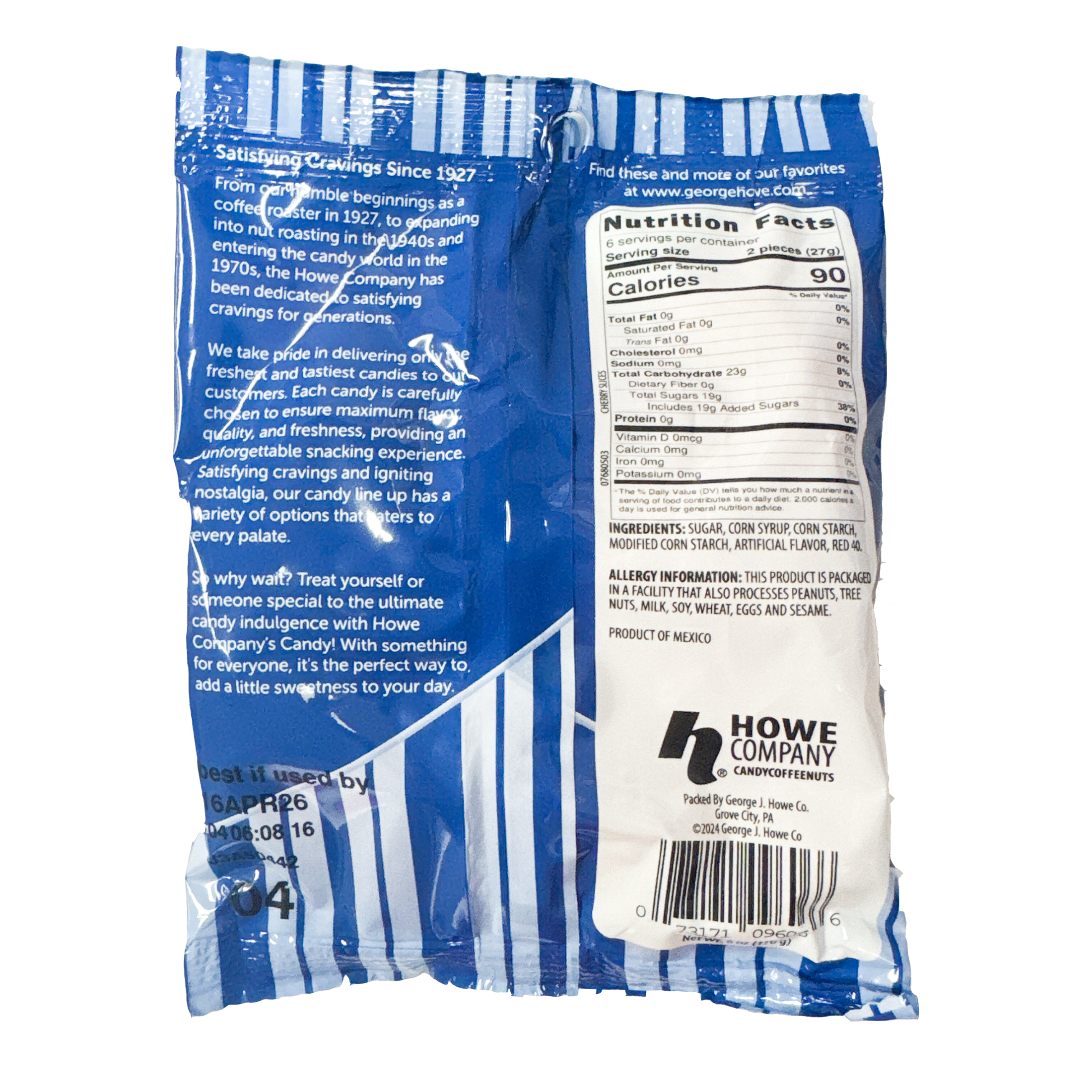 Howe Cherry Slices 12/6 OZ Case - Image 2