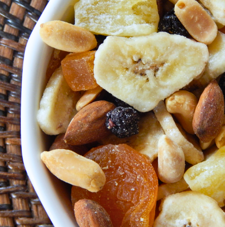 Bowl of George J. Howe Company Tropical Fruit & Nut Mix