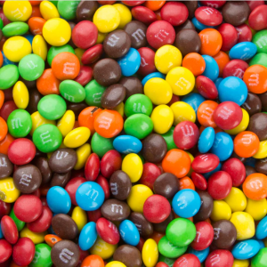 Mars M&M's Mini 25 LB Case