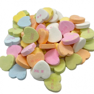 Valentine's Tiny Flirtation Hearts 26 LB Case
