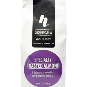 Howe's Toasted Almond Ground Coffee 6/12 OZ Case