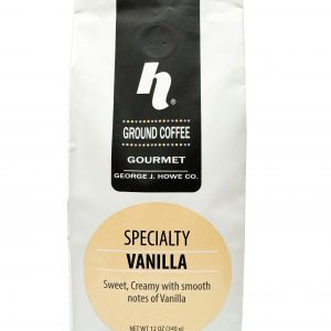 Howe's Vanilla Ground Coffee 6/12 OZ Case