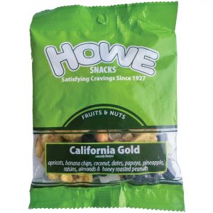 Howe Snacks - California Gold 12/4 OZ Case