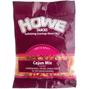 Howe Snacks - Cajun Mix 12/3.5 OZ Case