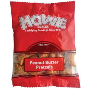 Howe Snacks - Peanut Butter Pretzels 12/3 OZ Case