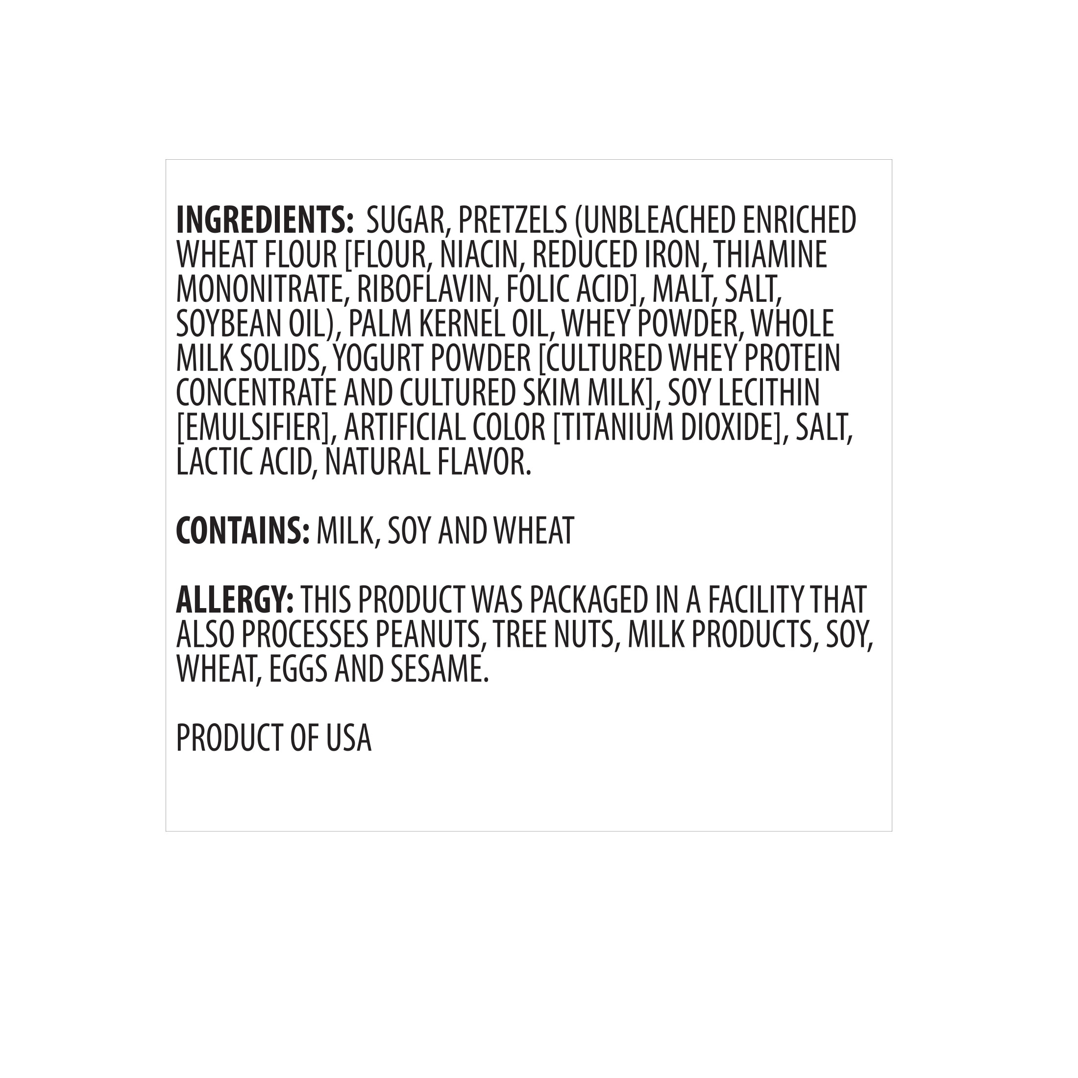 Howe Snacks - Yogurt Pretzel 12/4 OZ Case - Image 3