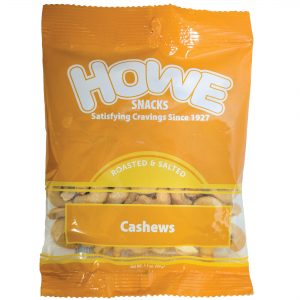 Howe Snacks - Cashews 12/3.5 OZ Case