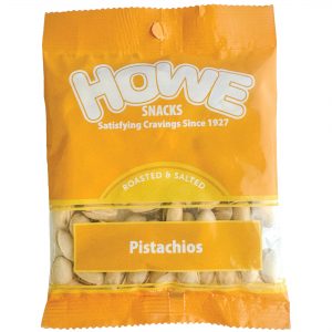 Howe Snacks - Pistachios 12/3 OZ Case