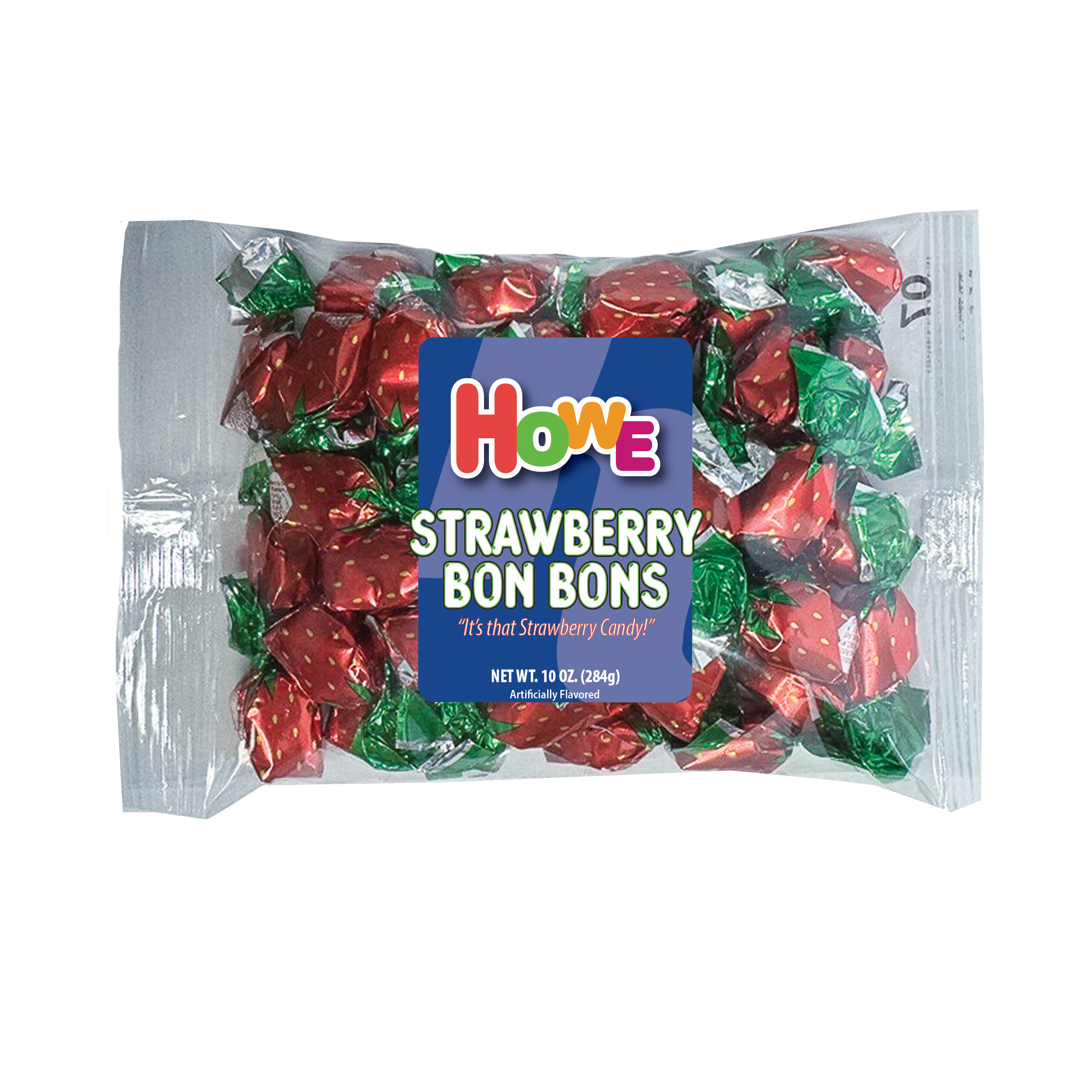 Howe Strawberry Bon Bons 12/10 OZ Case